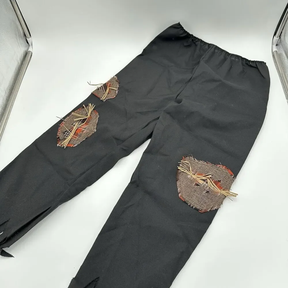 Spirit Halloween Child Creepy Scarecrow Costume Large (12-14) Spooky Scary Haunt - Picture 8 of 16